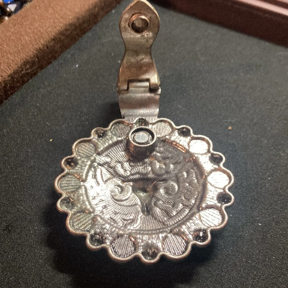 Very Large Coral Cluster Pendant old and Vintage  longhorn custom made pendant - Picture 7 of 8